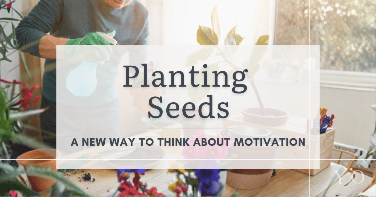 Planting Seeds: A New Way to Think About Motivation